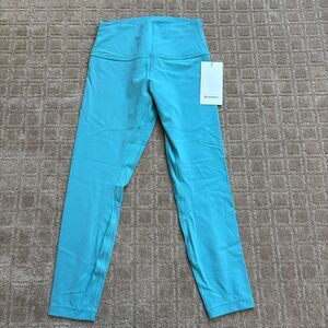 Lululemon Align High Rise Legging Women's 8 Light Blue Tight 25" Soft High Rise